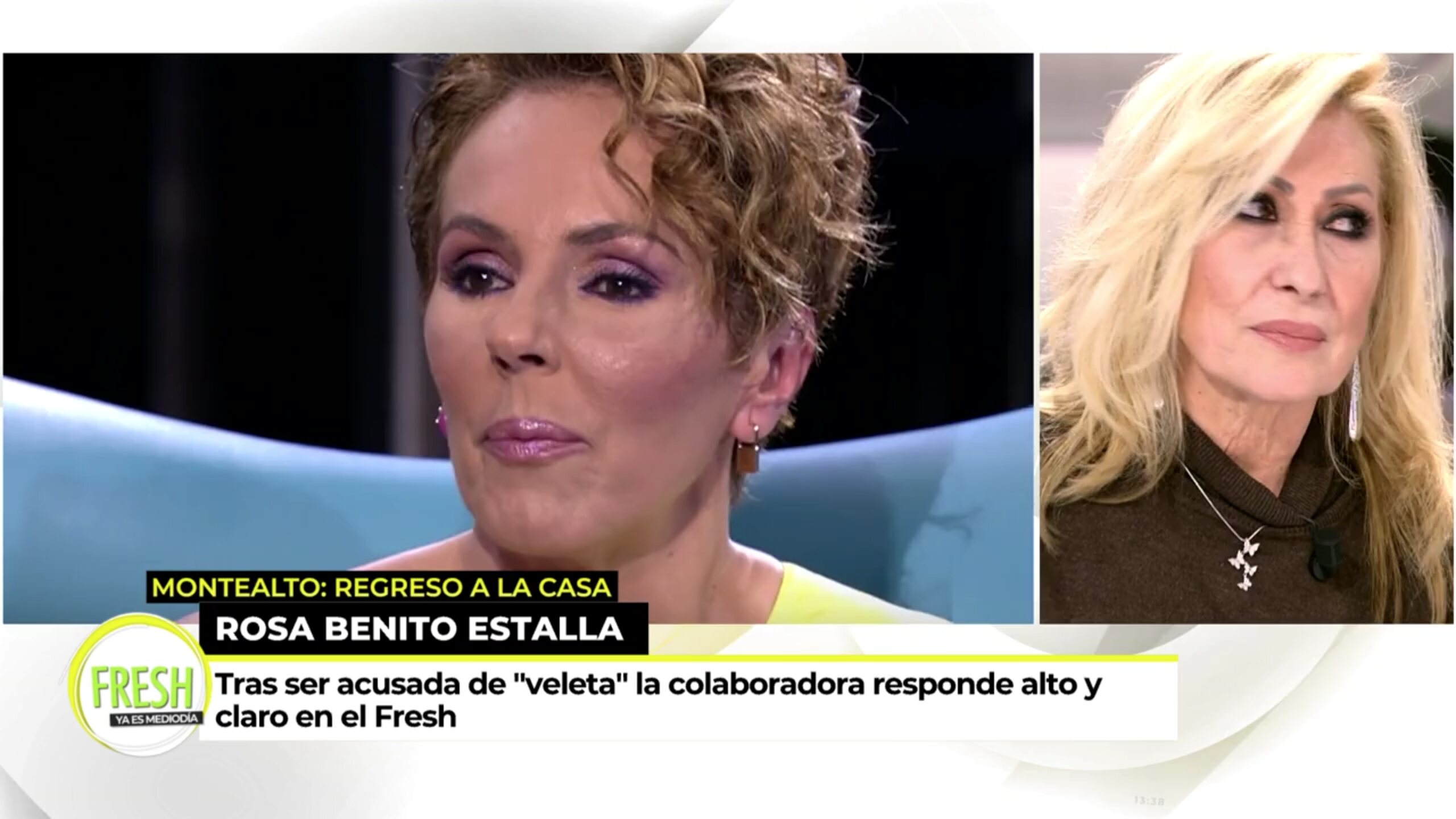 Rosa Benito manda un mensaje directo y claro a Rocío Carrasco, pero se niega a llamarla | Foto: Telecinco.es
