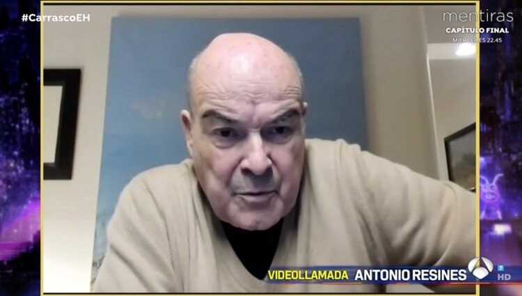 Antonio Resines tras su ingreso | Foto: telecinco.es