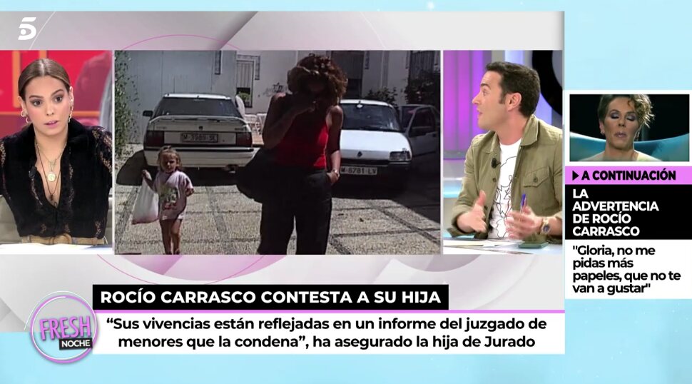Gloria Camila quiere tener acceso a todos los documentos de Rocío Jurado, sean cuales sean | Foto: Telecinco.es