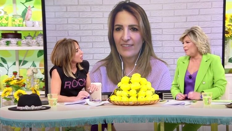 María Patiño y Terelu Campos presentando 'Sálvame Lemon Tea' / Foto: Telecinco.es