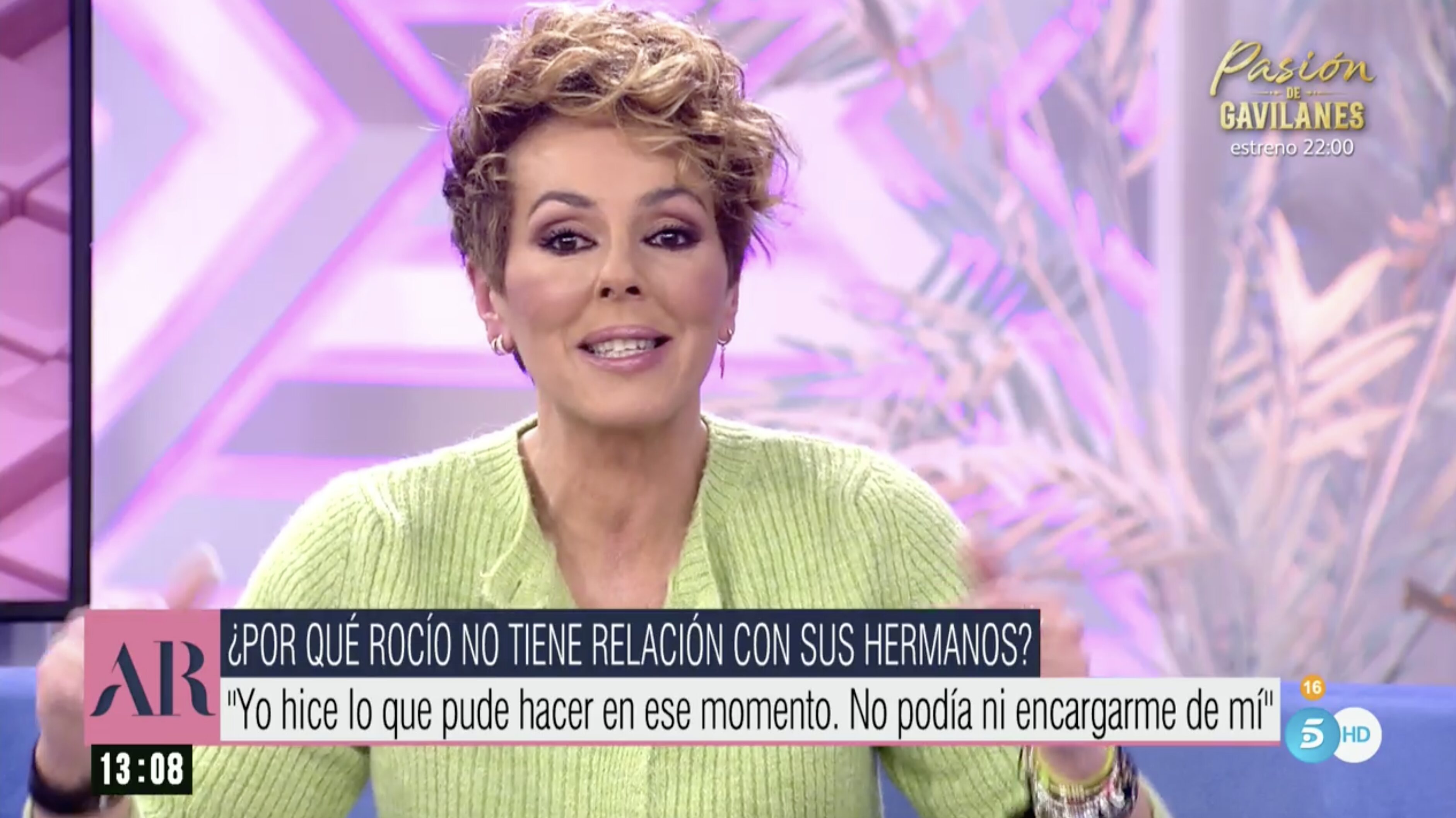 Rocío Carrasco en 'El programa de AR'/ Foto: telecinco.es