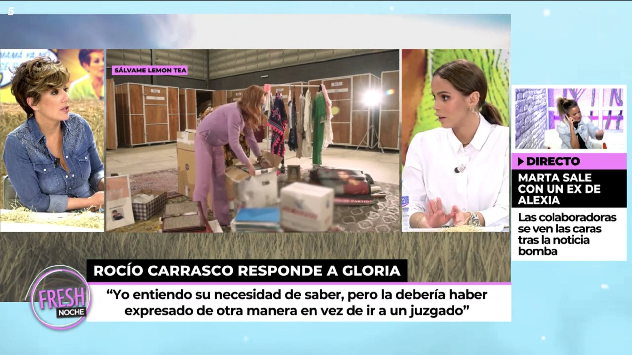 Gloria Camila rechaza cualquier acercamiento con Rocío Carrasco | Foto: Telecinco.es