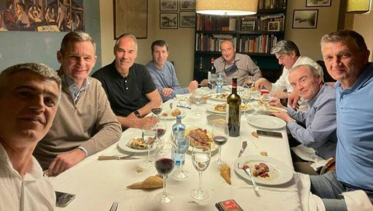 Iñaki Urdangarin, de cena en Barcelona con sus amigos
