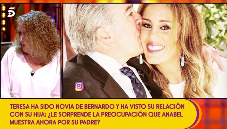 Teresa, exnovia de Bernardo Pantoja, habla de la relación de Anabel y su padre / Foto: Telecinco.es