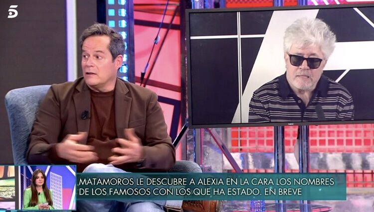 Jorge Sanz y Almodóvar | Foto: telecinco.es