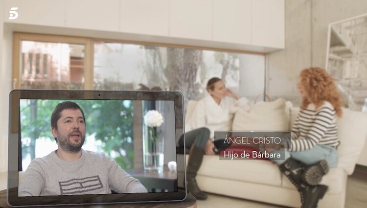Ángel Cristo, hijo de Bárbara Rey en 'Mi casa es la tuya' / Foto: Telecinco.es