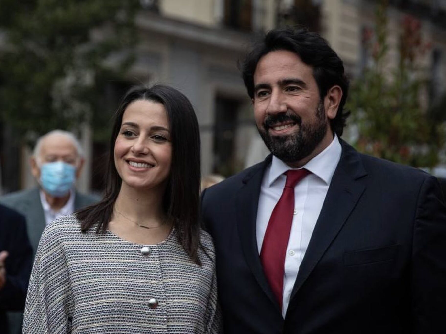 Inés Arrimadas con su marido/ Foto: Instagram