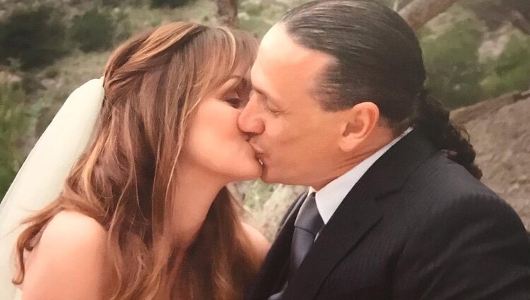 Carmen Morales y Luis Guerra el día de su boda | Instagram
