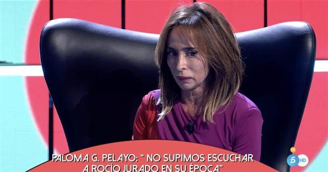 María Patiño, emocionada/ Foto: telecinco.es