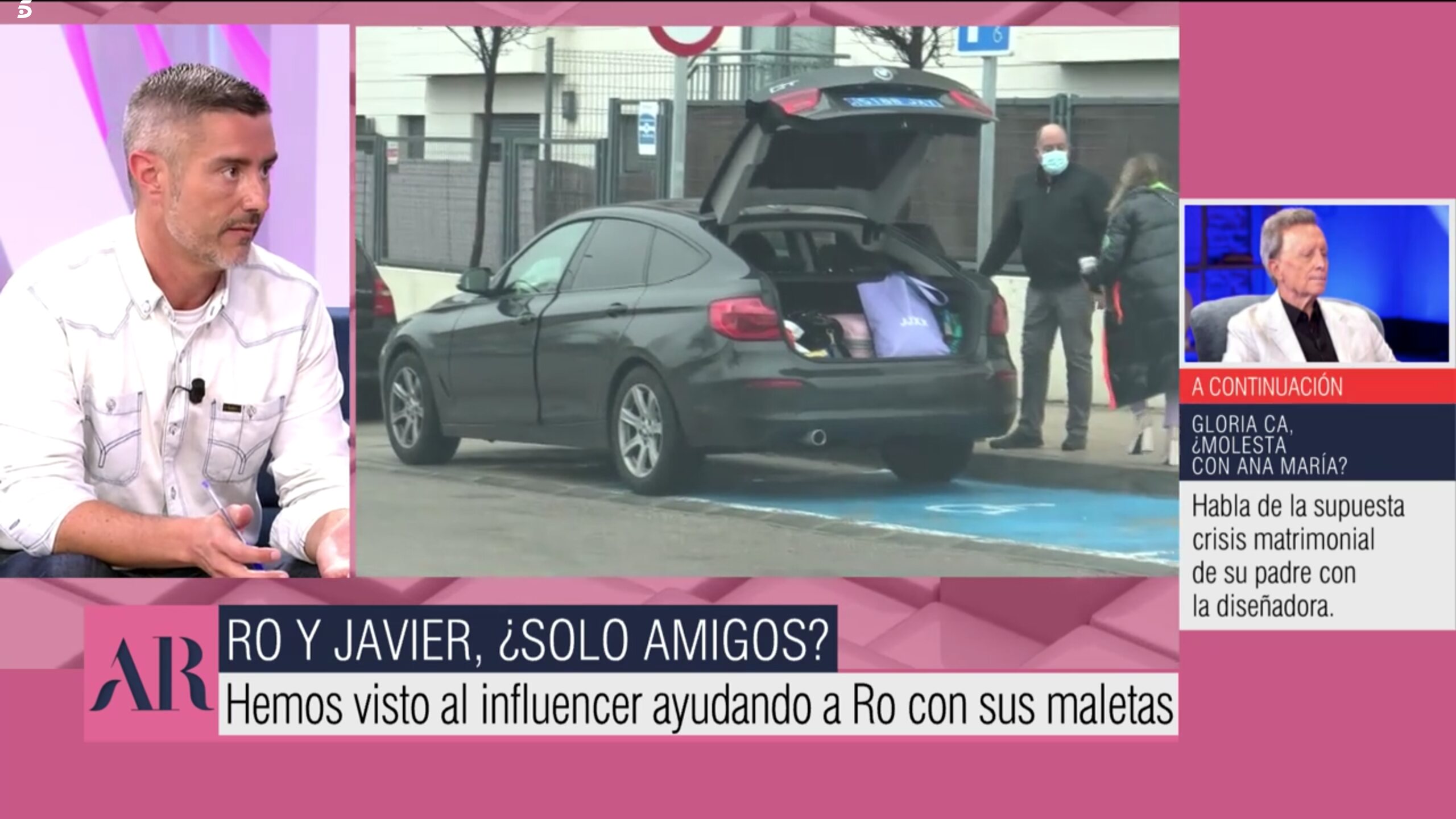 Pepe del Real asegura que Rocío Flores y Javier solo son amigos | Foto: Telecinco.es