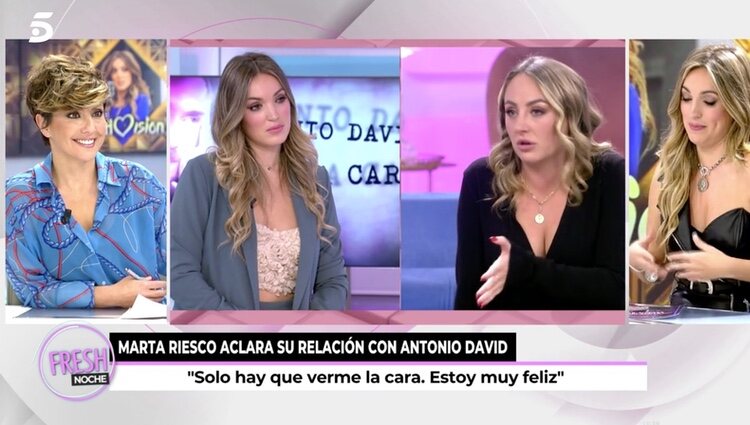 Marta Riesco en 'Ya son las ocho' | Foto: telecinco.es