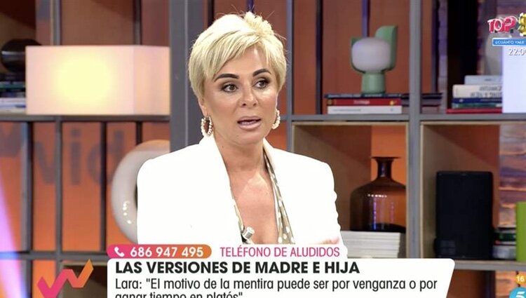 Ana María Aldón en 'Viva la vida' | Foto: telecinco.es