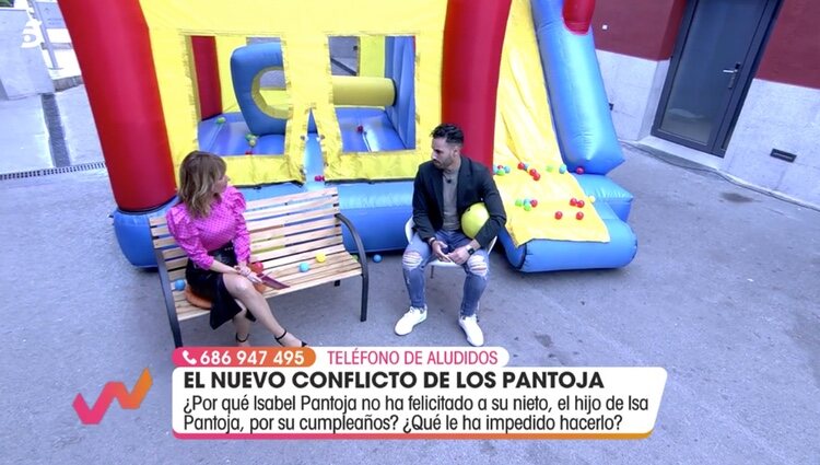 Asraf Beno habla de Isabel Pantoja en 'Viva la Vida' / Foto: Telecinco.es