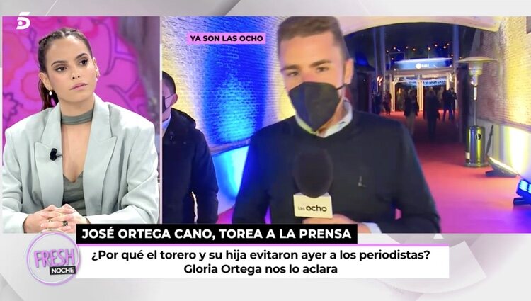 Gloria Camila en 'Ya son las ocho' / Foto: Telecinco.es