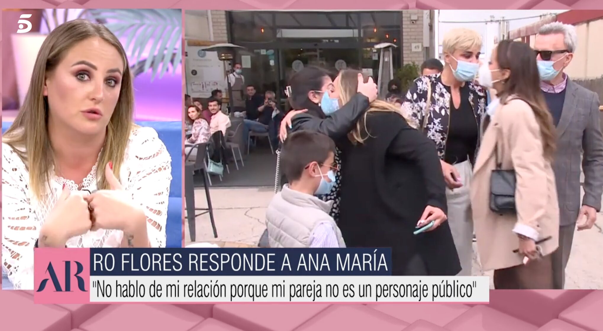 Rocío Flores, tajante con Ana María Aldón | Foto: Telecinco.es