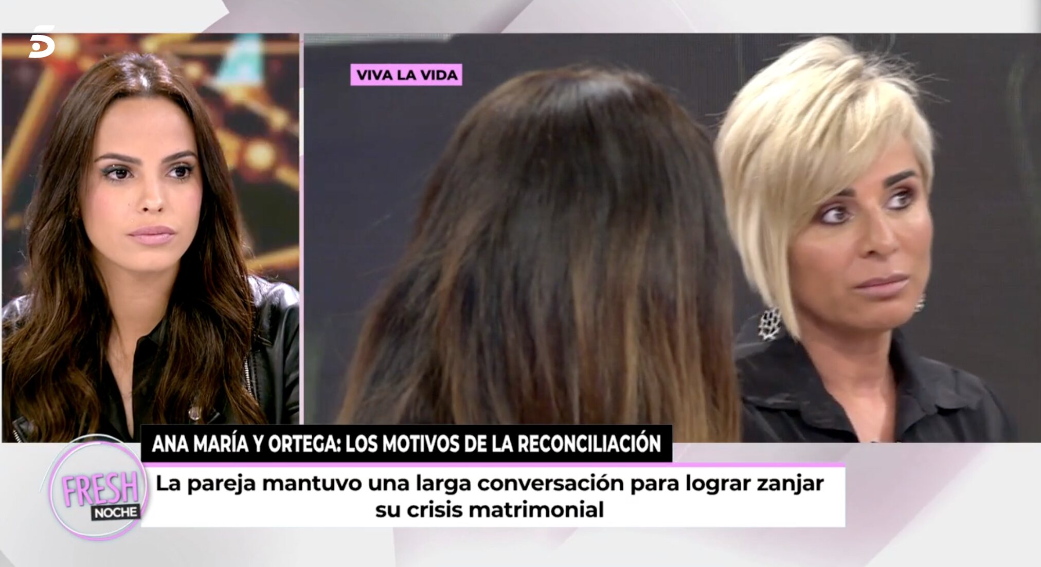 Gloria Camila, mucho más conciliadora con Ana María | Foto: Telecinco.es