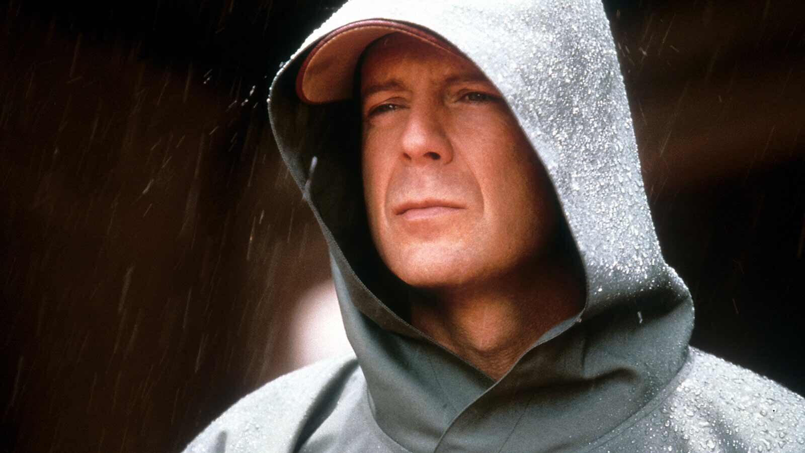 Bruce Willis en un fotograma de 'El protegido'