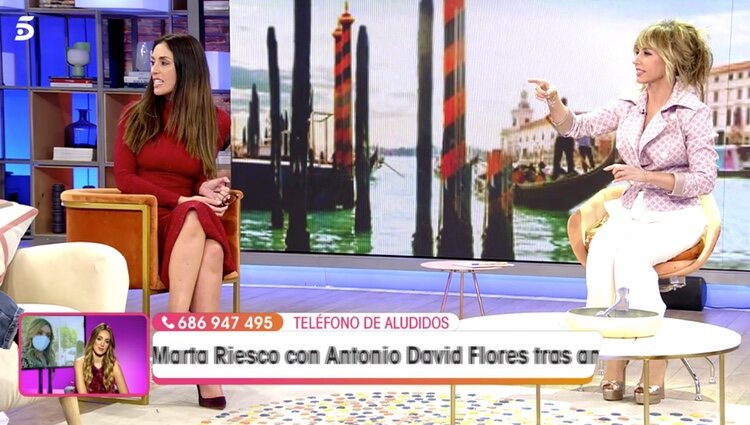 Emma García e Isabel Rábago en 'Viva la Vida' / Foto: Telecinco.es