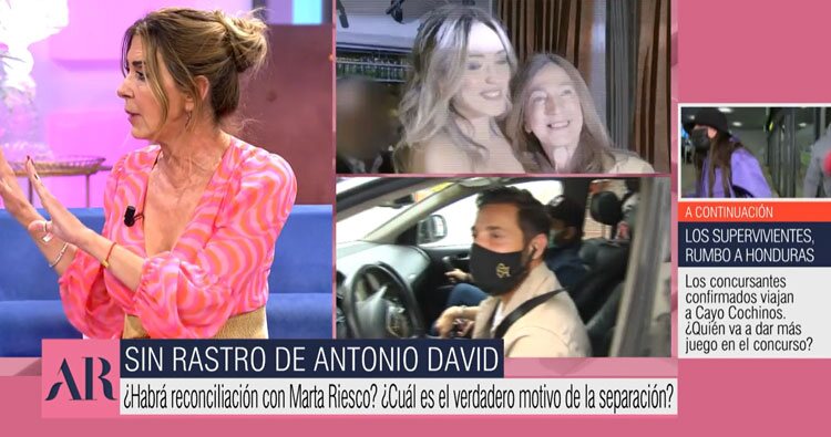 Marisa Martín-Blázquez habla de la ruptura de Antonio David y Marta Riesco