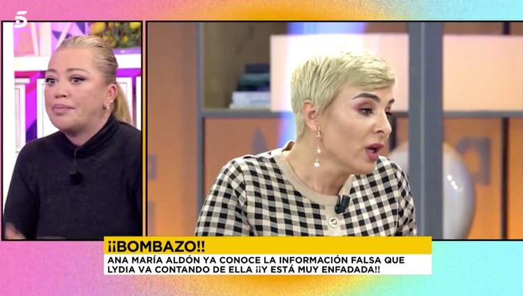 Belén Esteban habla de Ana María Aldón / Foto: Telecinco.es