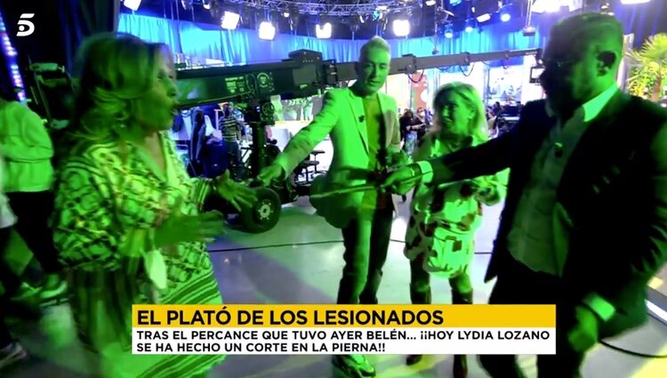 Lydia Lozano en 'Sálvame' / Foto: Telecinco.es