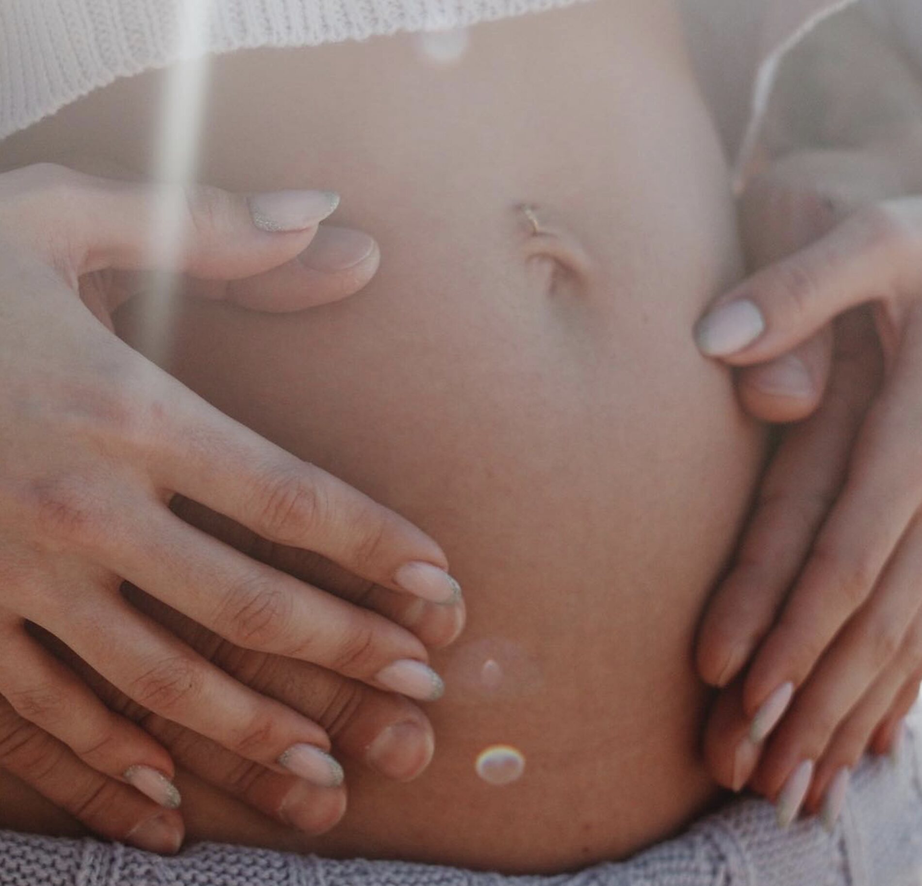 Carla Barber presumiendo de embarazo/ Foto: Instagram