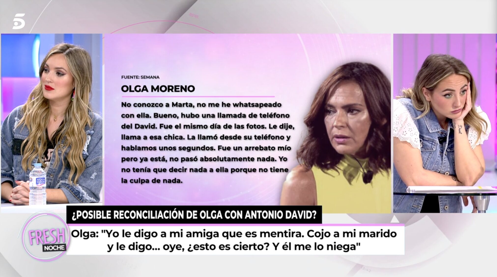 Olga Moreno habló de Marta Riesco en su entrevista | Foto: Telecinco.es