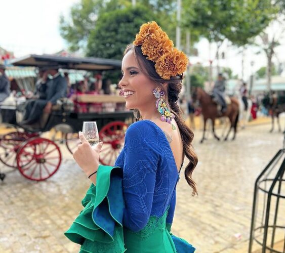 Gloria Camila en la Feria de Abril 2022/ Foto: Instagram