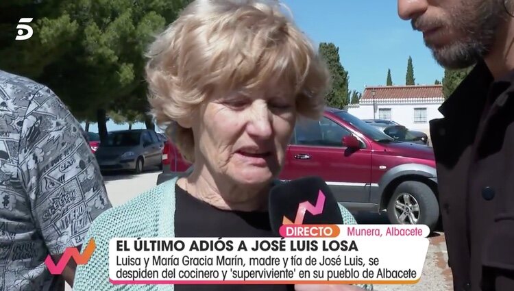 La madre de José Luis Losa | Foto: telecinco.es