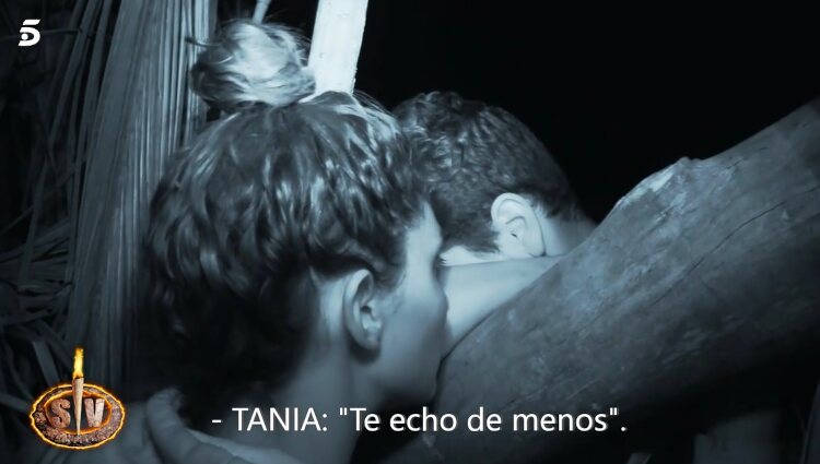 Tania Medina y Alejandro Nieto en 'Sueprvivientes' / Foto: Telecinco.es