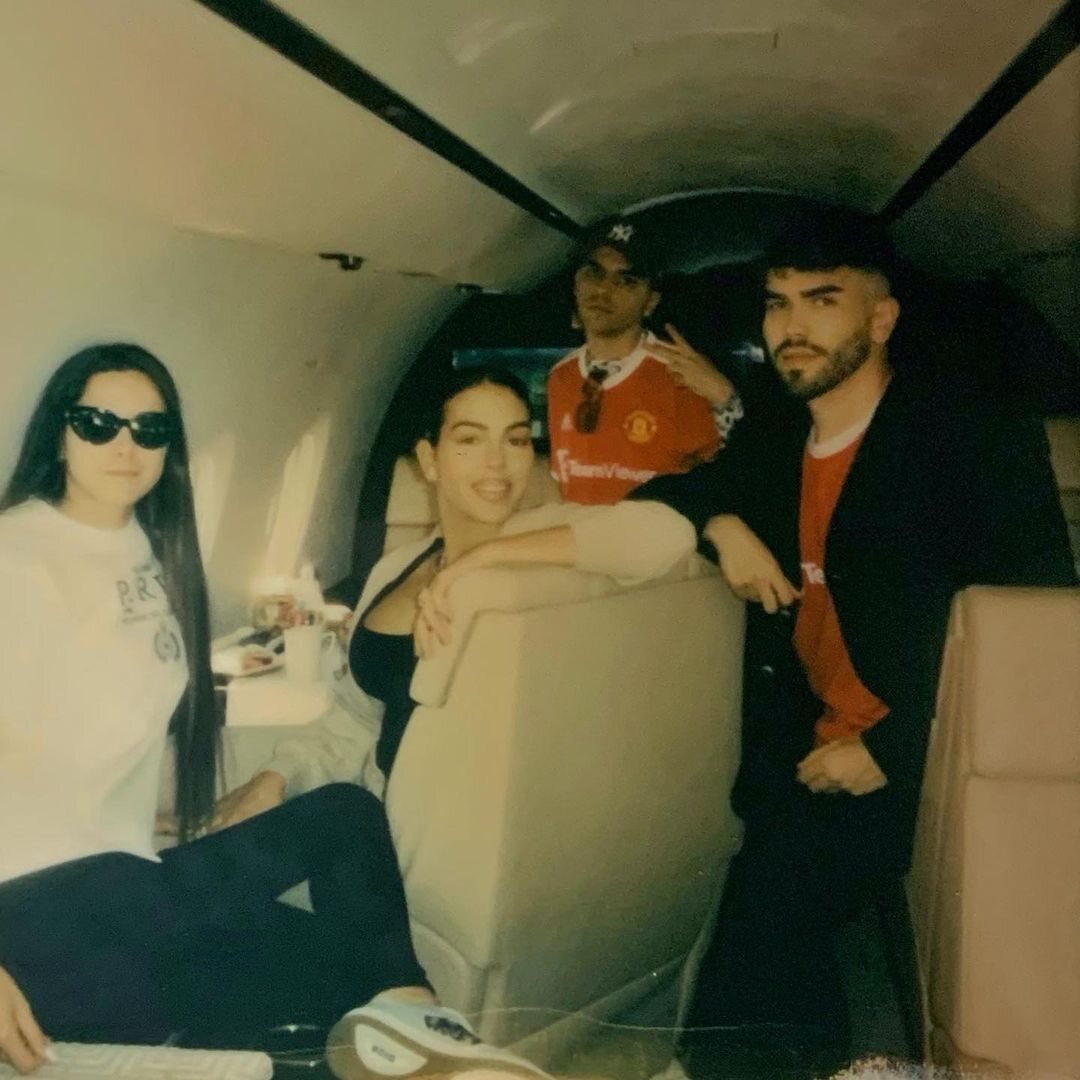 Georgina Rodríguez, volando con algunos amigos a Cannes/ Foto: Instagram
