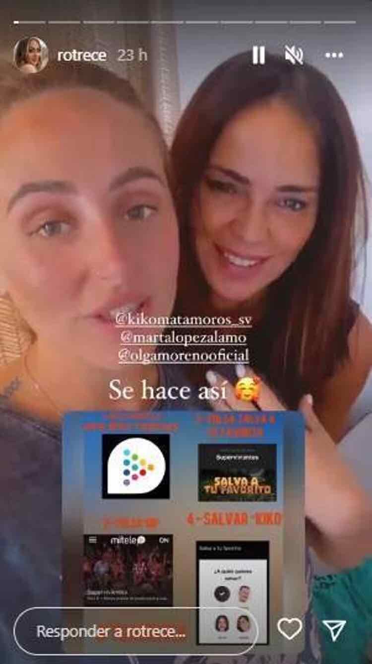 Rocío Flores y Olga Moreno, juntas para apoyara a Kiko Matamoros | Foto: Telecinco.es