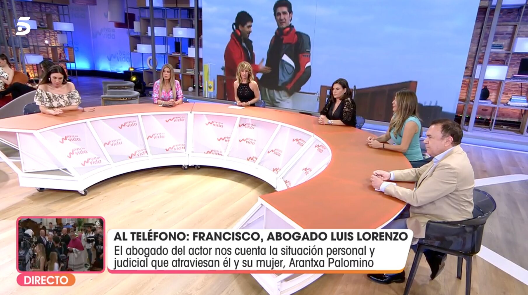 El abogado de Luis Lorenzo y su mujer ha hecho un primera defensa pública en 'Viva la vida' | Foto: Telecinco.es