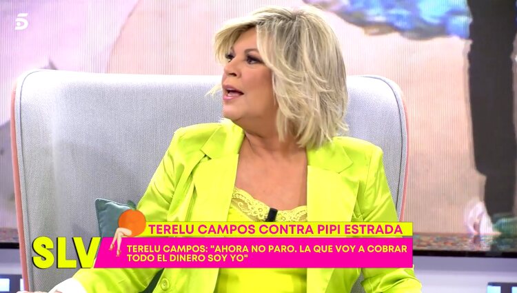 Terelu Campos habla de su demanda a Pipi Estrada / Foto: Telecinco.es