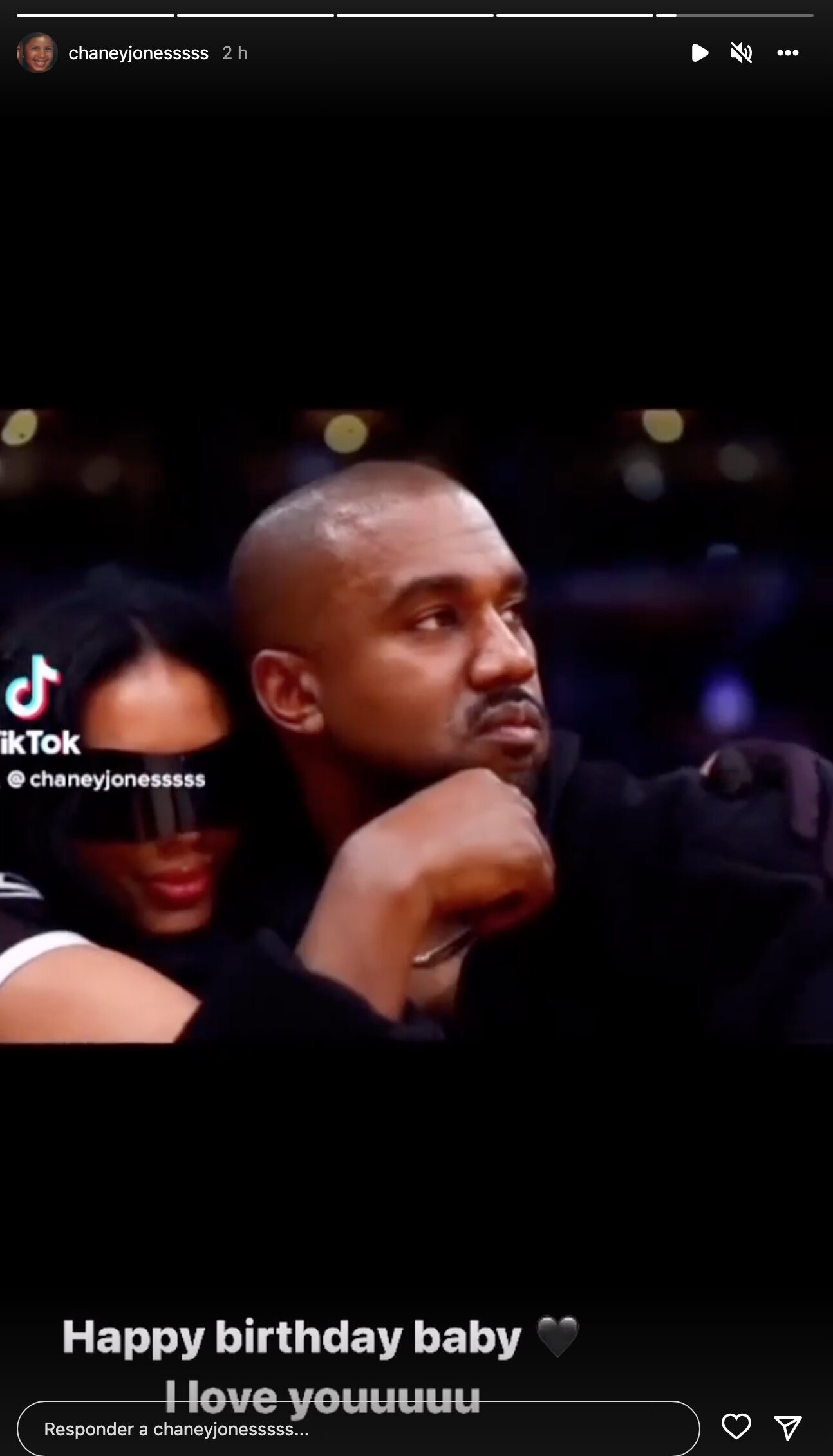 Chaney Jones felicita a Kanye West en medio de rumores de ruptura | Foto: Instagram