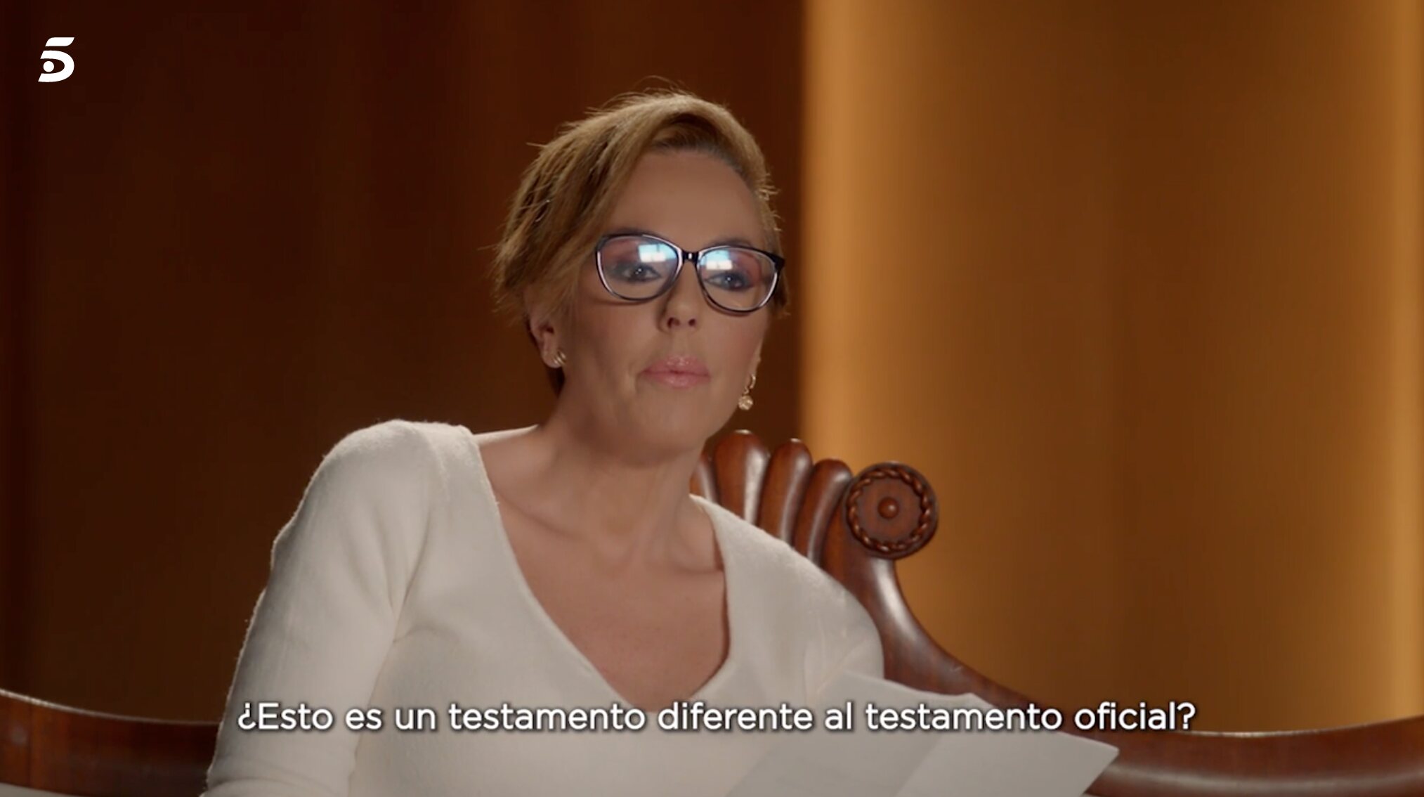 Rocío Carrasco leerá el testamento inédito de su madre | Foto: Telecinco.es