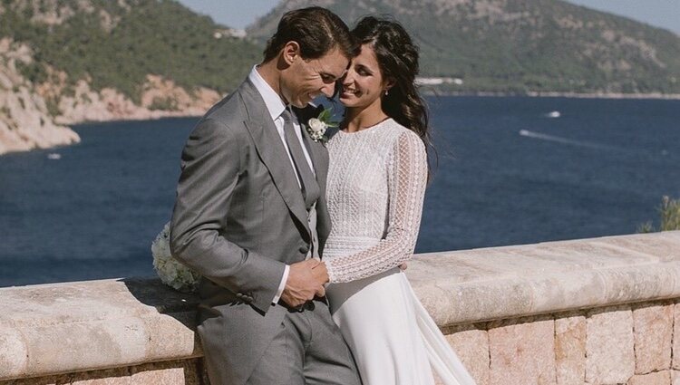 Xisca y Rafa el día de su boda / Foto: Instagram