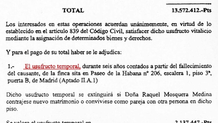 El convenio firmado por Raquel y Rocío demuestra que la peluquera miente sobre el usufructo del piso de Paseo de la Habana | mitele.es