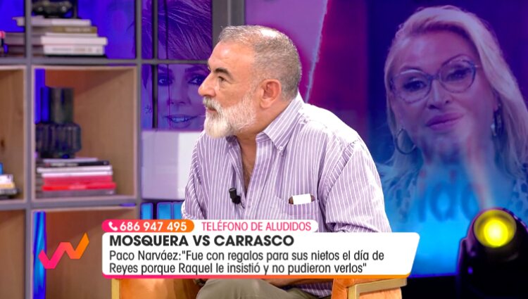 Paco Narváez hablando de Rocío Carrasco