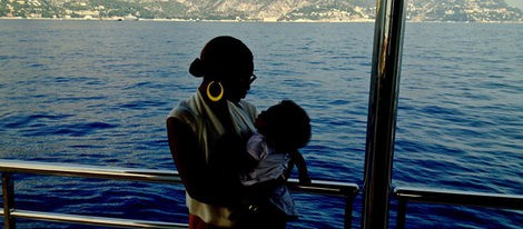 Beyoncé con su hija Blue Ivy Foto/Tumblr