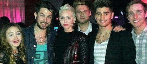 Miley Cyrus con Noah// Foto:Twitter