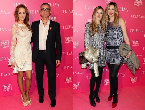 Sandra Ibarra, Juan Ramón Lucas y las hermanas Prat en los Premios Telva de Belleza 2013