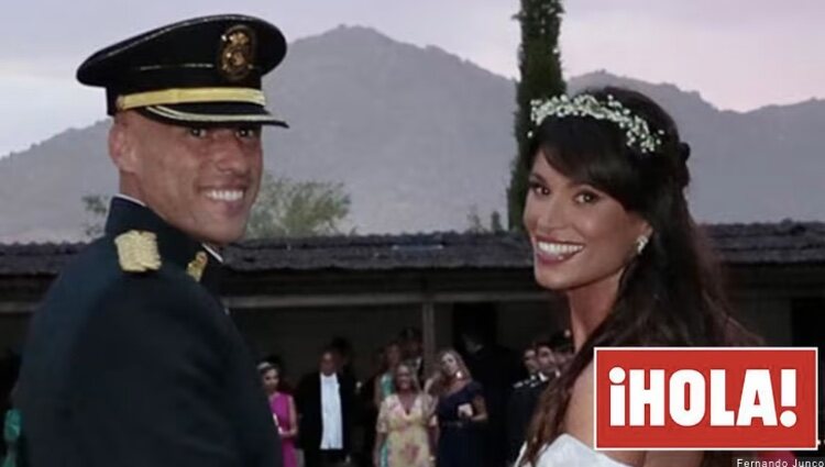 Sonia Ferrer y Sergio Fontecha en su boda | Hola