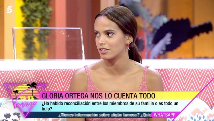 Gloria Camila en el plató de 'Ya es verano' | Foto: Telecinco