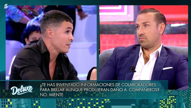 Rafa Mora y Kiko Jiménez en el 'Deluxe' | Foto: Telecinco