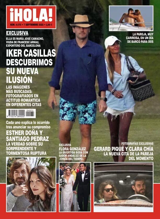Iker Casillas en la portada de ¡Hola!