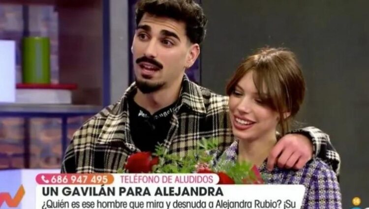 Alejandra Rubio y Carlos Agüera en 'Viva la vida' | Foto: telecinco.es