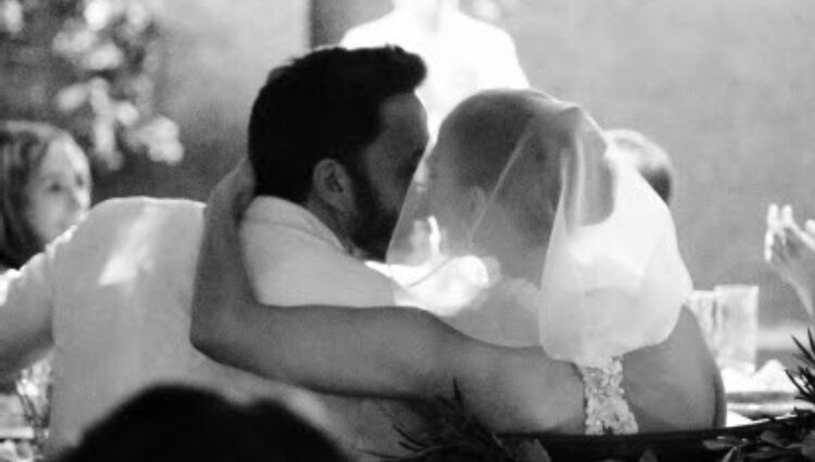JLo y Ben Affleck tras celebrar su boda