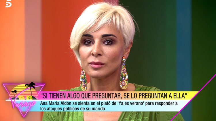 Ana María Aldón en 'Ya es verano'