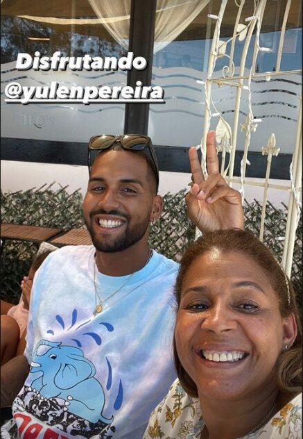 Yulen Pereira y su madre, Arelys, en Mallorca |Foto: Instagram